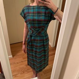 Milton Lippman original, plaid small dress